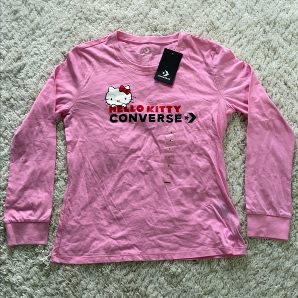 NET Hello Kitty Converse Pink long sleeve shirt